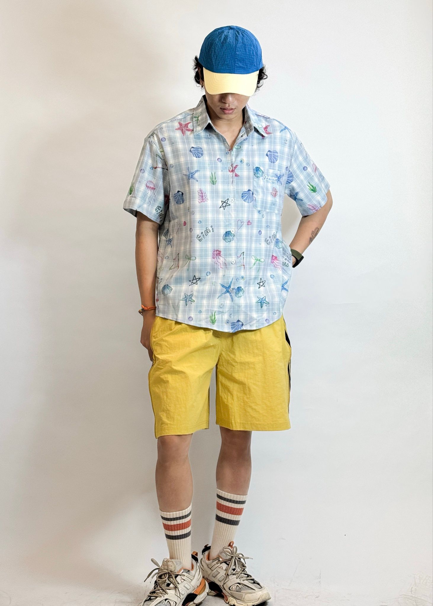 SHIRT 8002 BLUE
