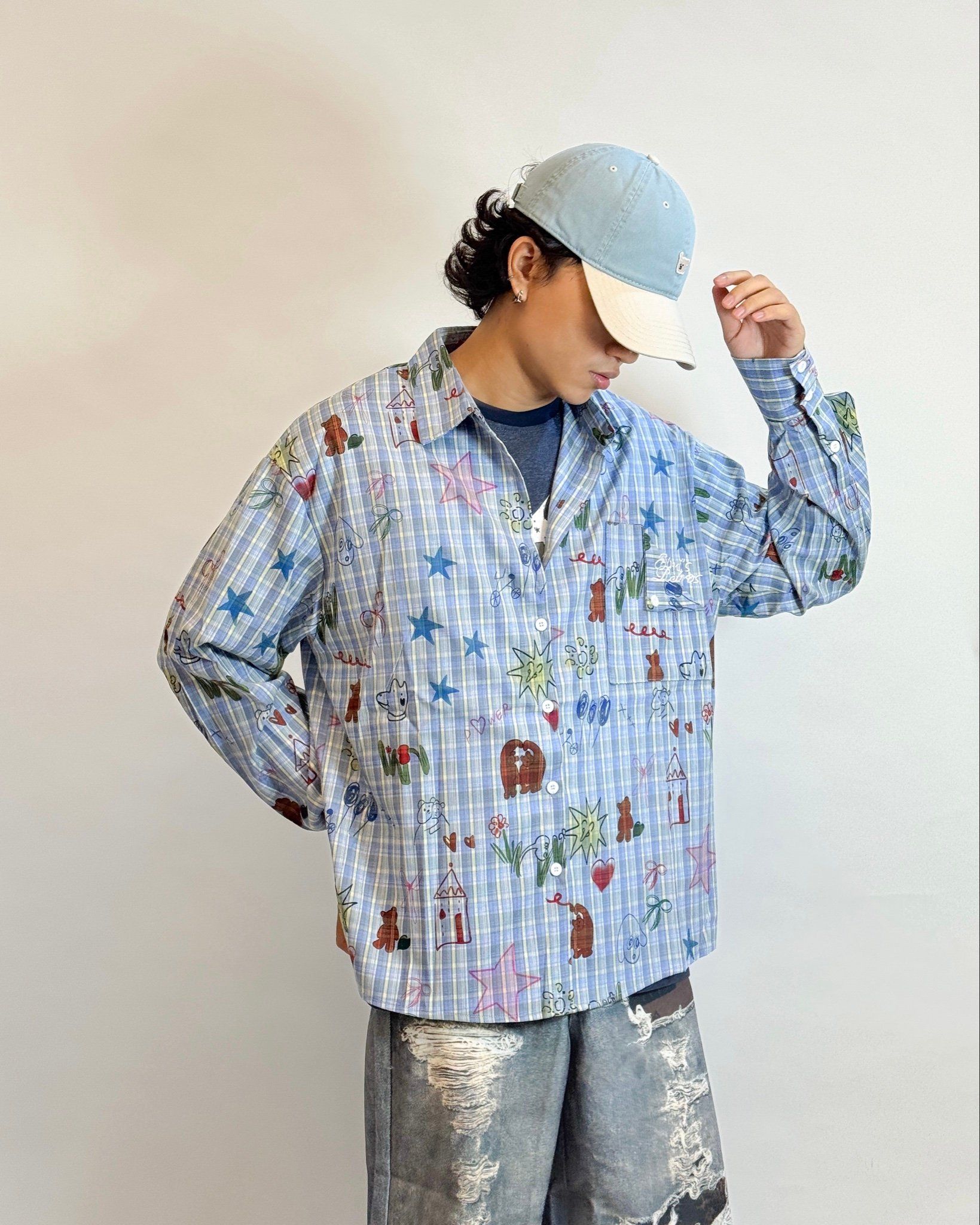 SHIRT 3100 BLUE