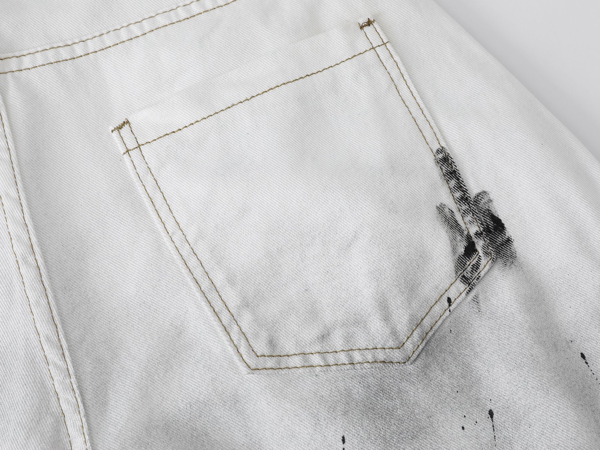 CAPRI SHORT Z52 WHITE OMBRE