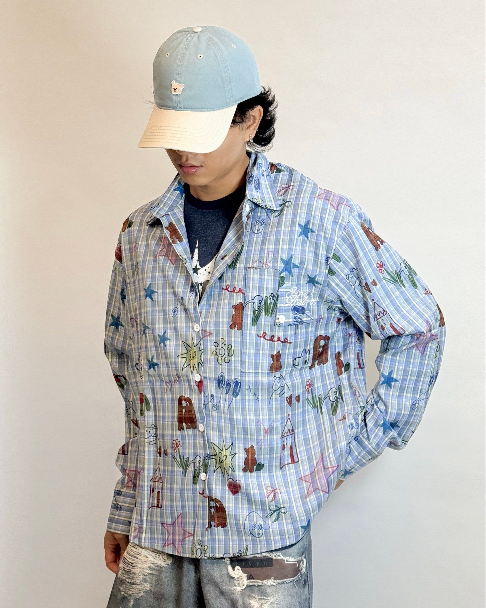 SHIRT 3100 BLUE