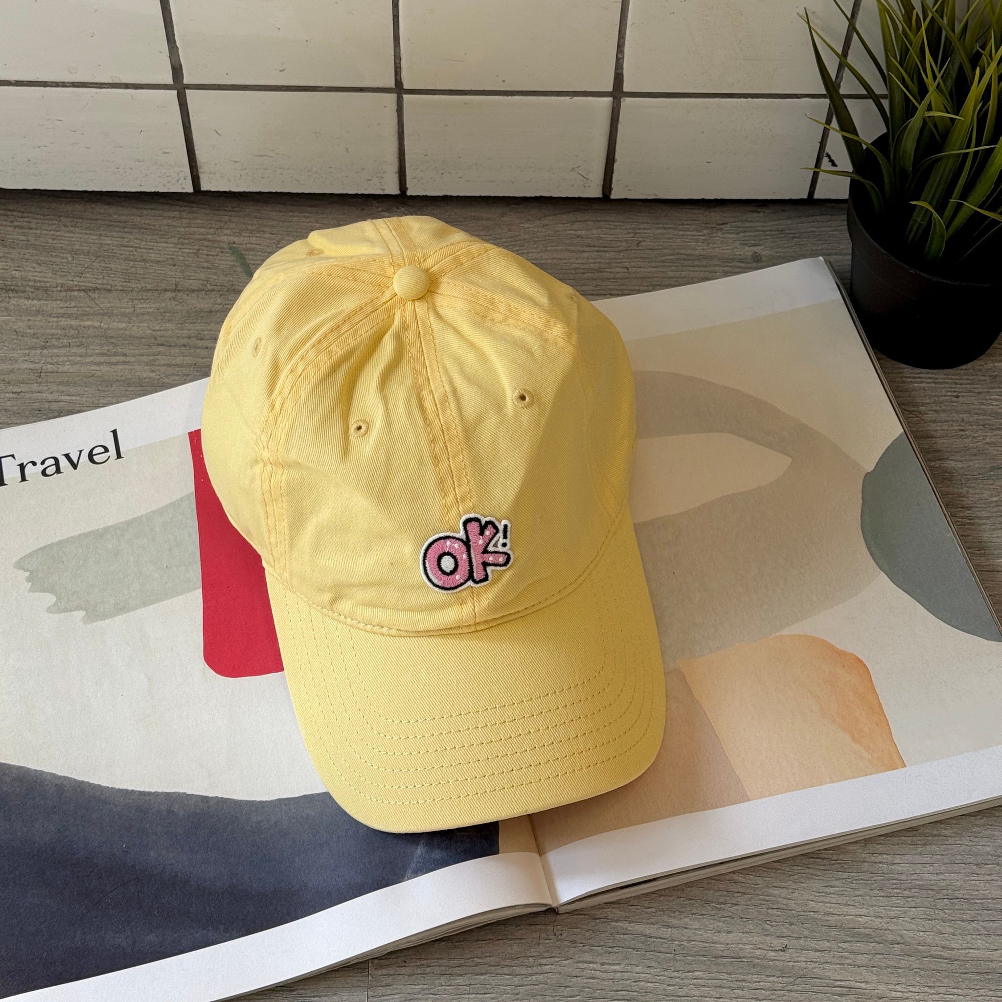 CAP OK YELLOW