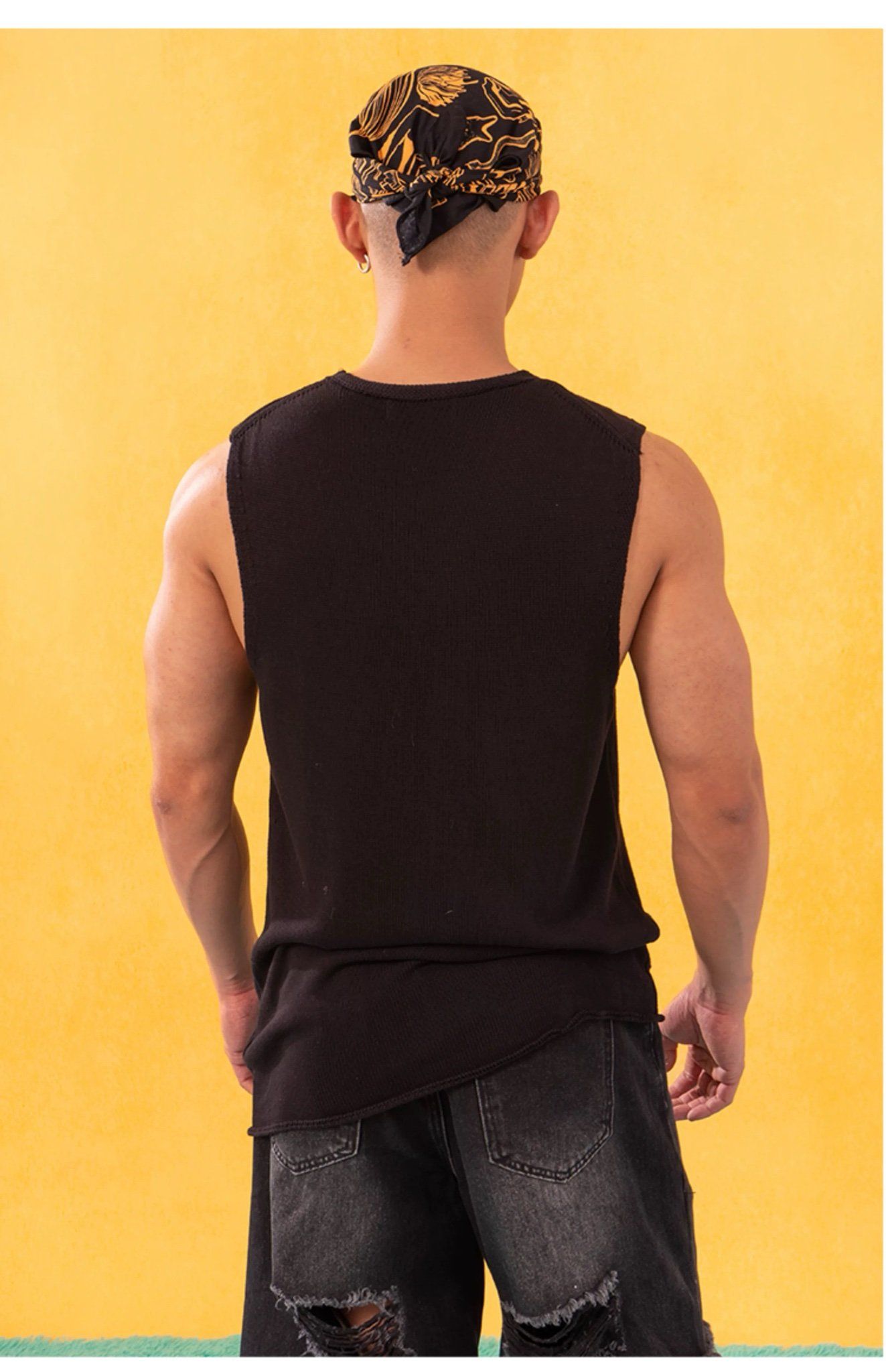 TANK TOP 8111 BLACK