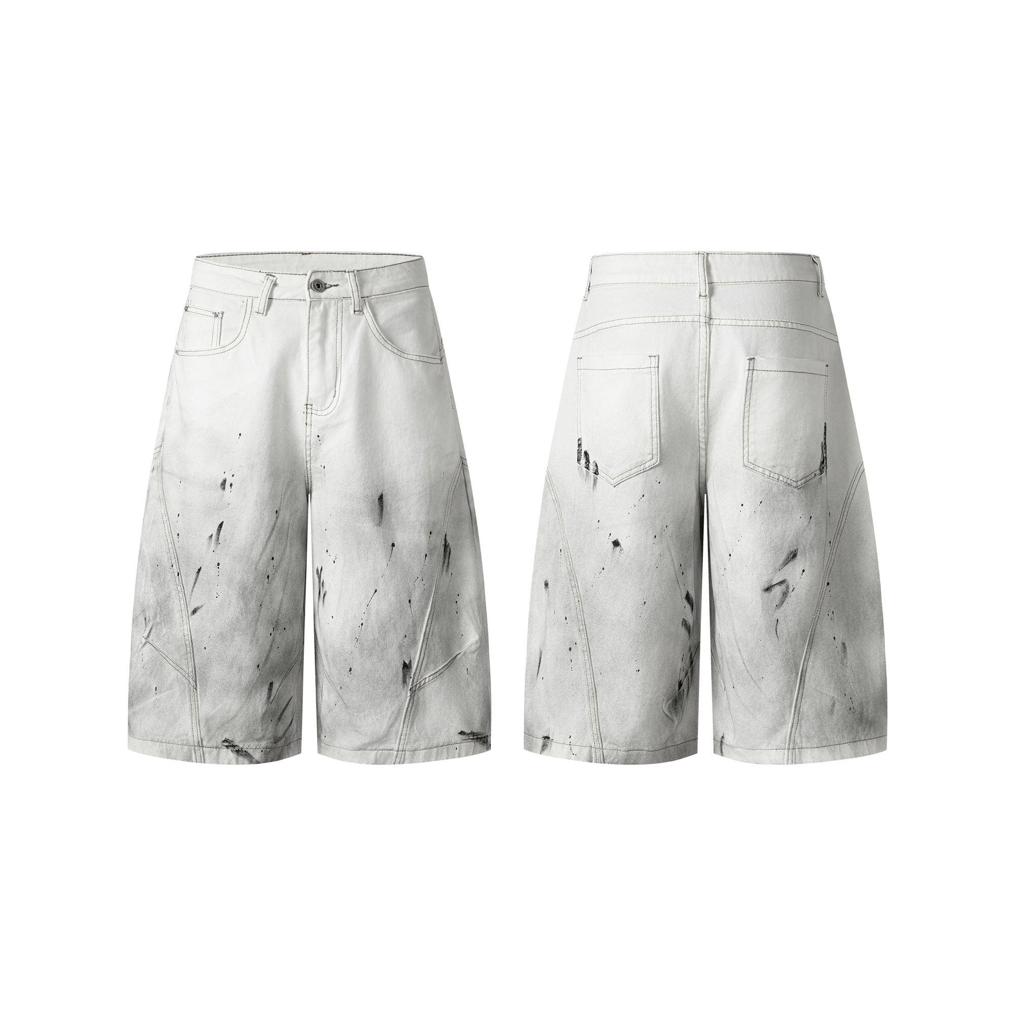 CAPRI SHORT Z52 WHITE OMBRE