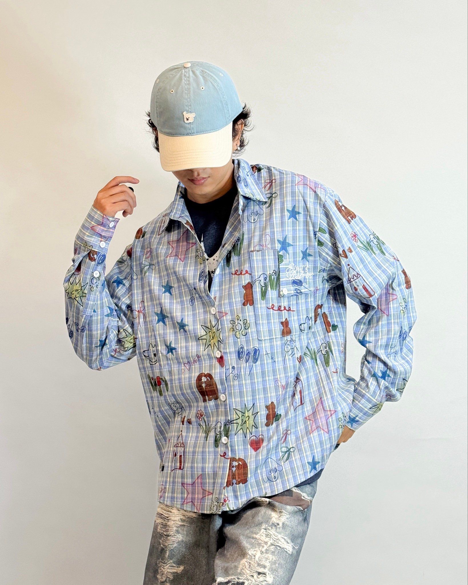SHIRT 3100 BLUE