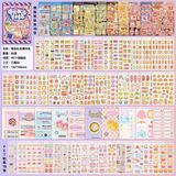 Sổ Sticker lò xo 66 trang đồ ăn Telado