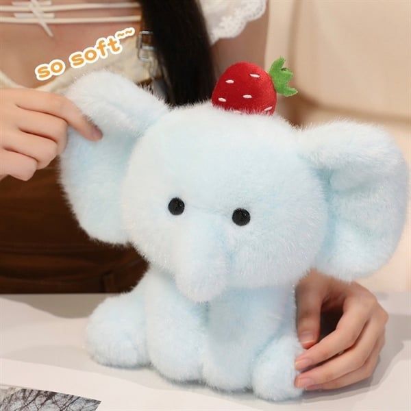 Thú bông đội trái cây 20cm