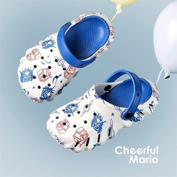 Dép cross kid Cheerful Mario Optimus