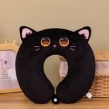 Gối cổ mèo đen mắt long lanh