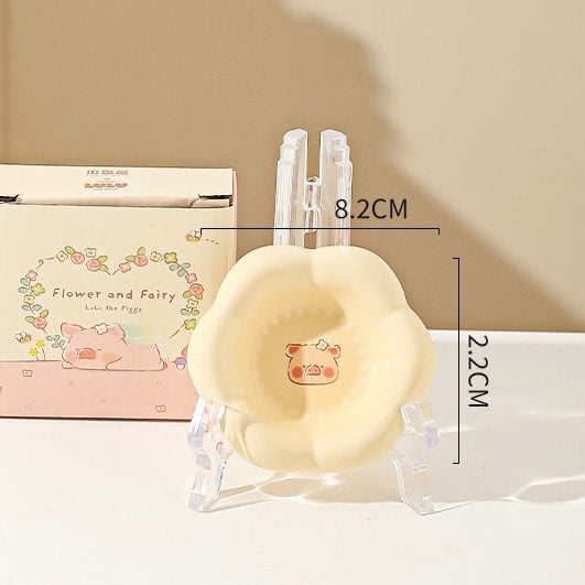 Set bát đĩa heo Lulu bông hoa