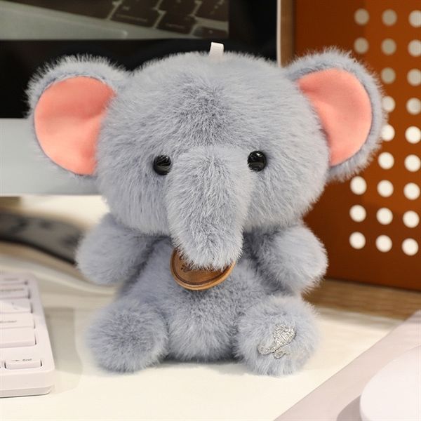 Gấu bông mini vòng cổ 15cm