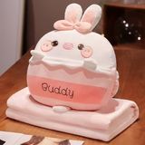 Gối kèm chăn thú baby 40cm