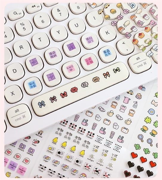 Set Sticker mini 15 tờ - 1050 miếng Telado