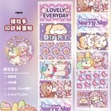 Washi tape Sticker Telado ánh nhũ
