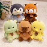 Gấu bông mini vòng cổ 15cm