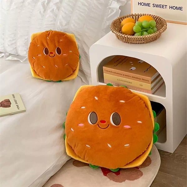 Bánh hamburger bông