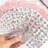 Sổ lò xo Sticker dán móng 40 tờ Telado