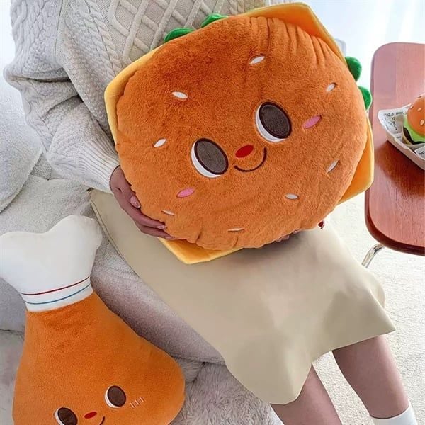 Bánh hamburger bông