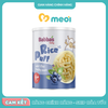 Bánh gạo Babba's Baby vị việt quất 45g 6M+
