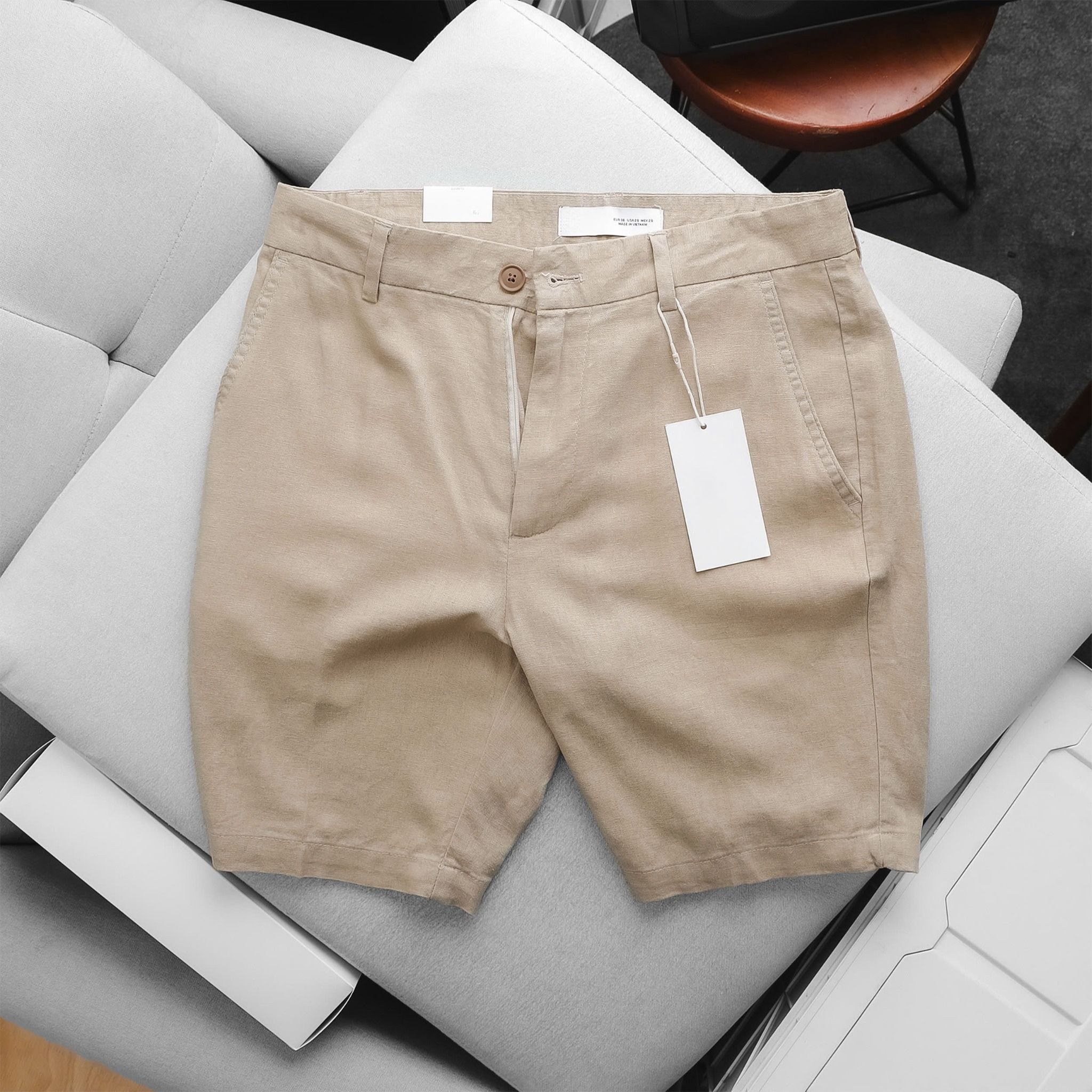 Quần Short Đũi tự nhiên 1889