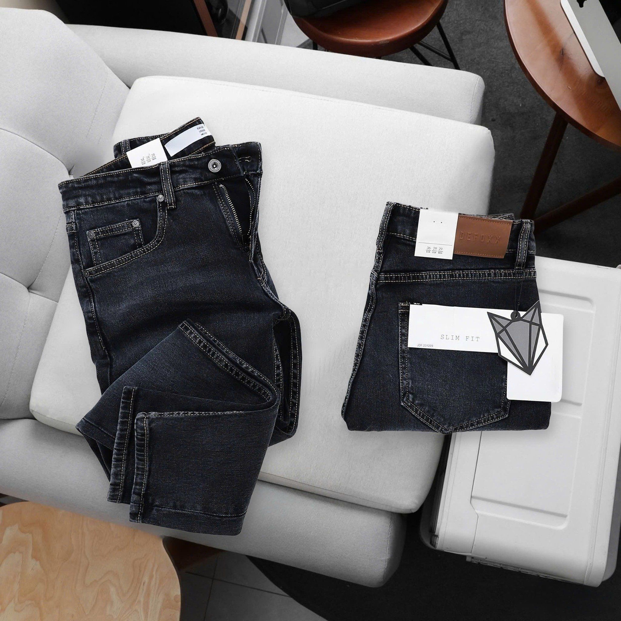 Quần Jeans Dark Blue Wash 1896