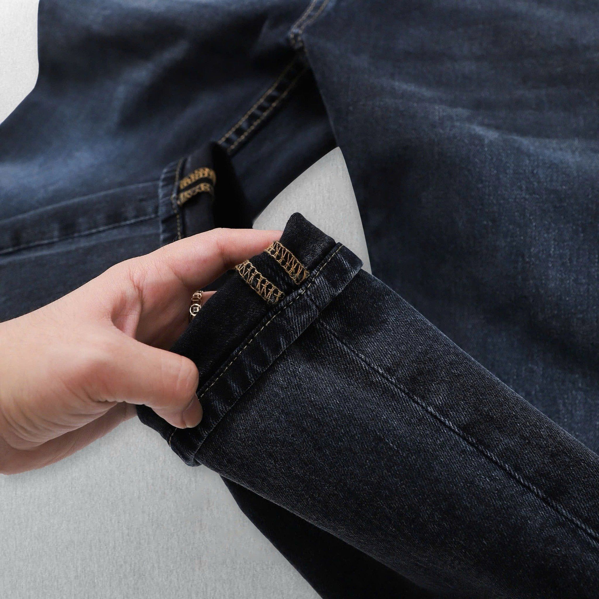 Quần Jeans Dark Blue Wash 1896