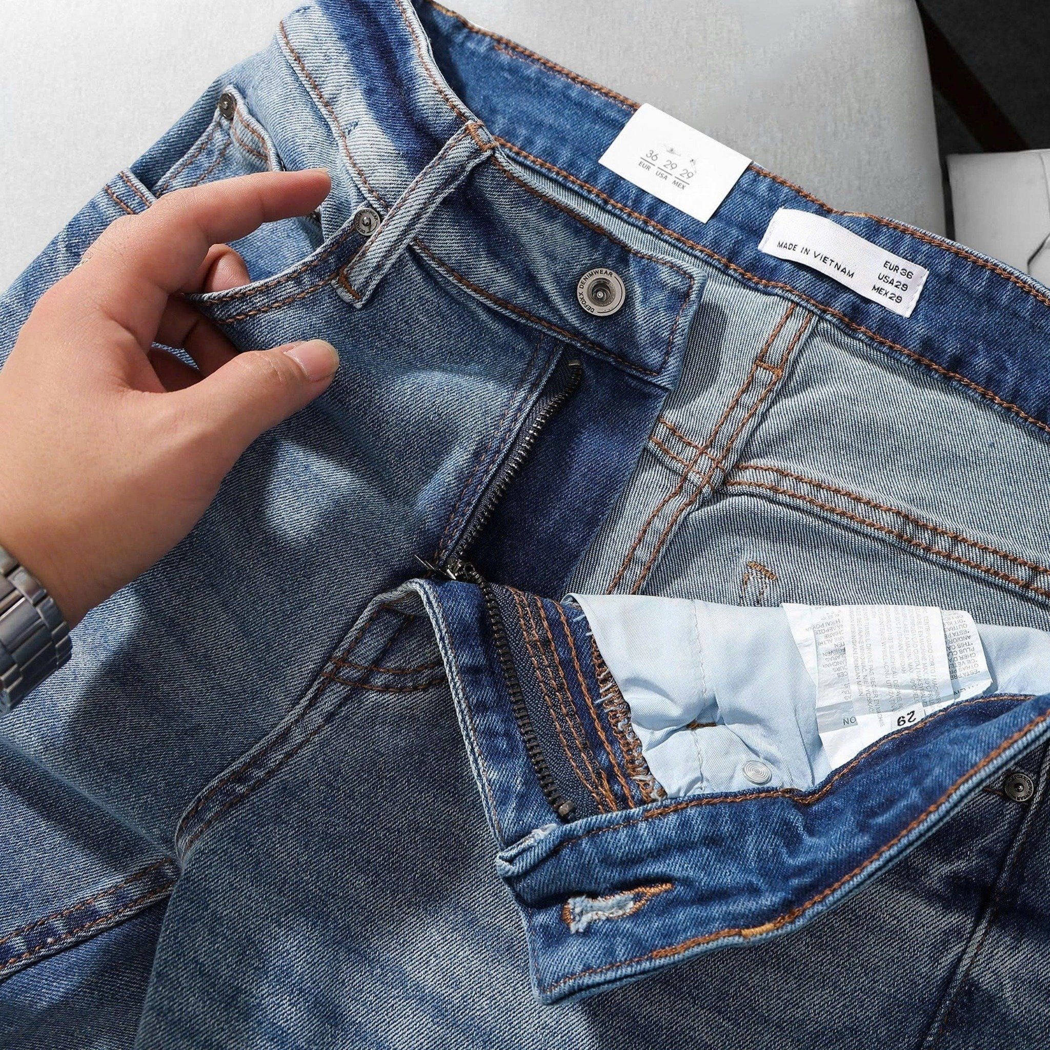 Quần Jeans Blue Wash 1895