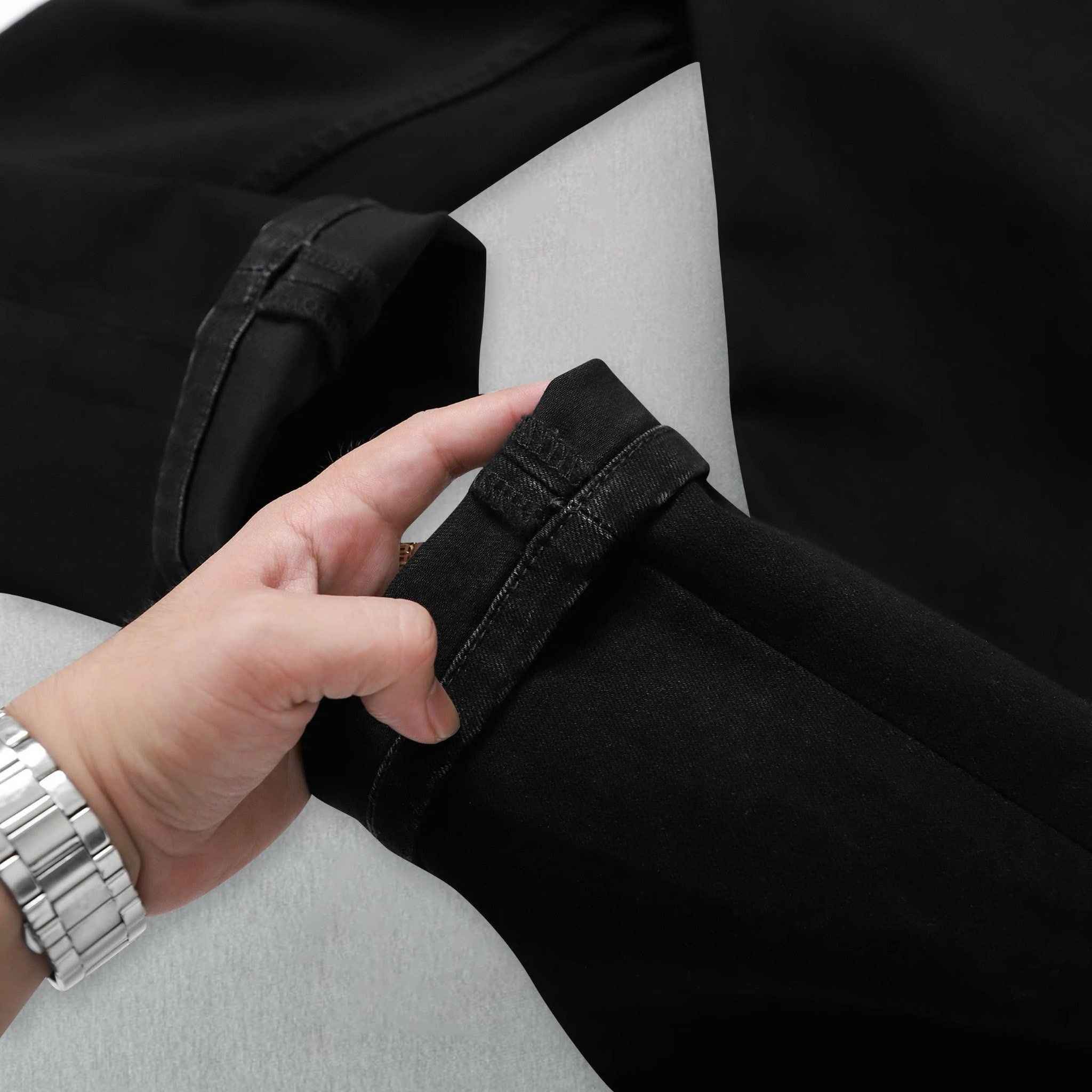 Quần Jeans Đen Basic 1894