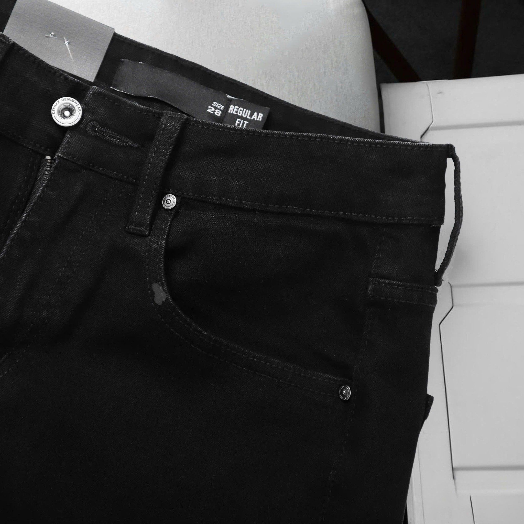 Quần Jeans Đen Basic 1894