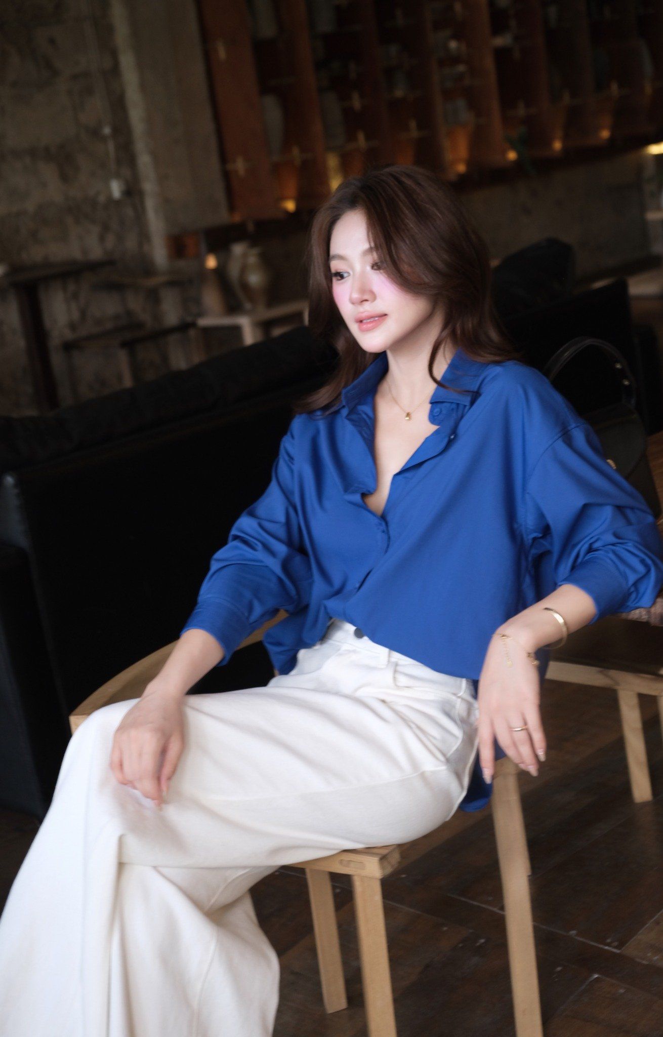 Áo Sơ Mi Trơn Oversize FAS291