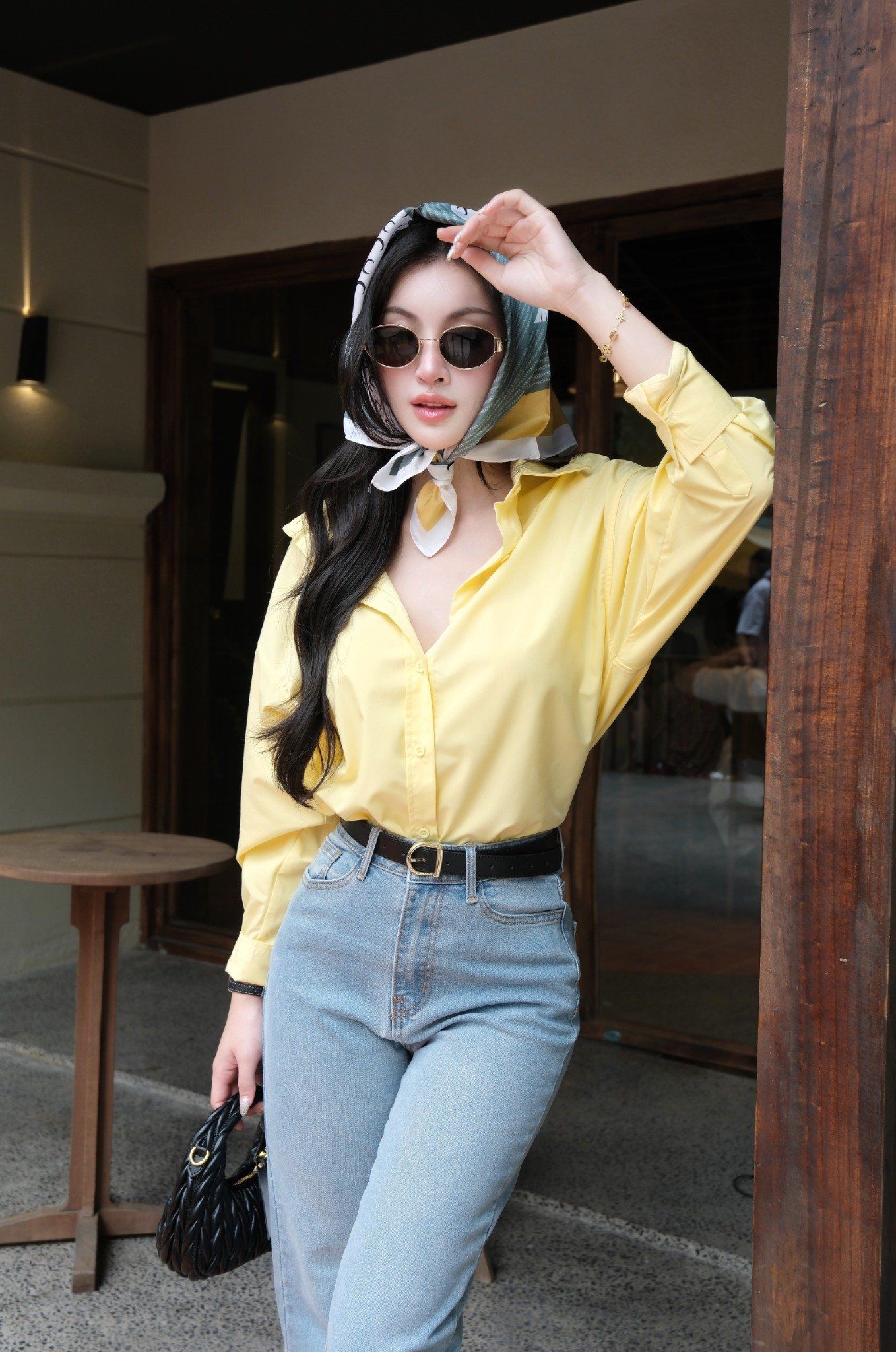 Áo Sơ Mi Trơn Oversize FAS293