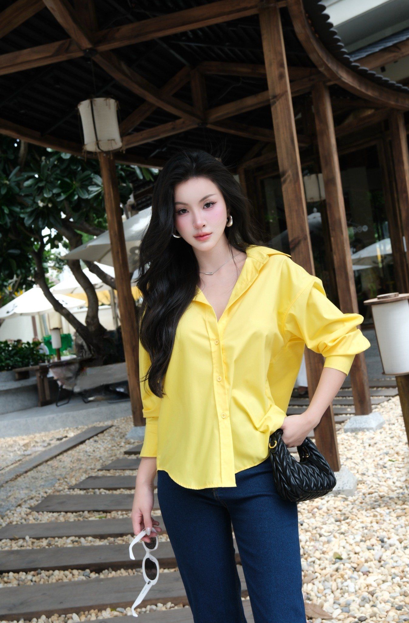 Áo Sơ Mi Trơn Oversize FAS367