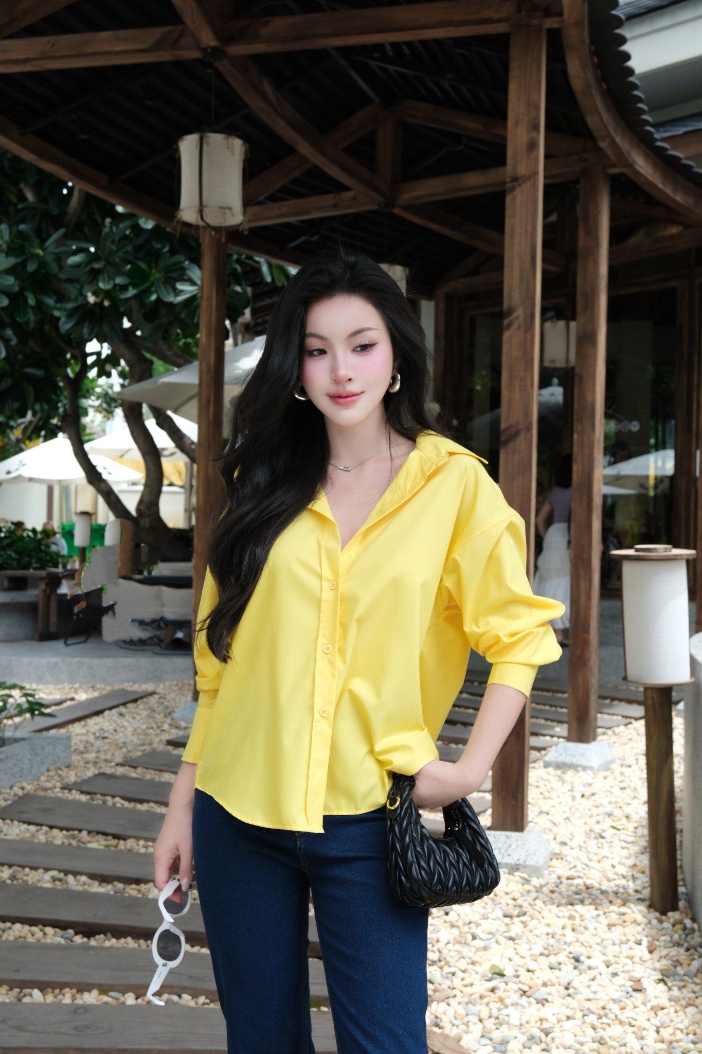 Áo Sơ Mi Trơn Oversize FAS367