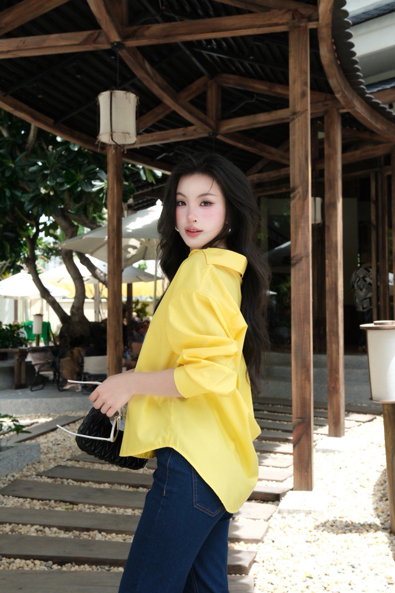 Áo Sơ Mi Trơn Oversize FAS367
