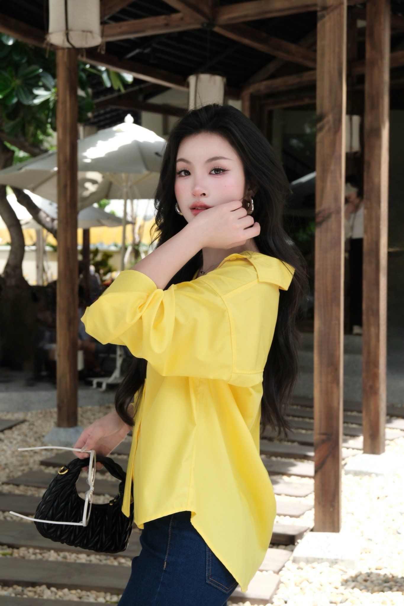 Áo Sơ Mi Trơn Oversize FAS367