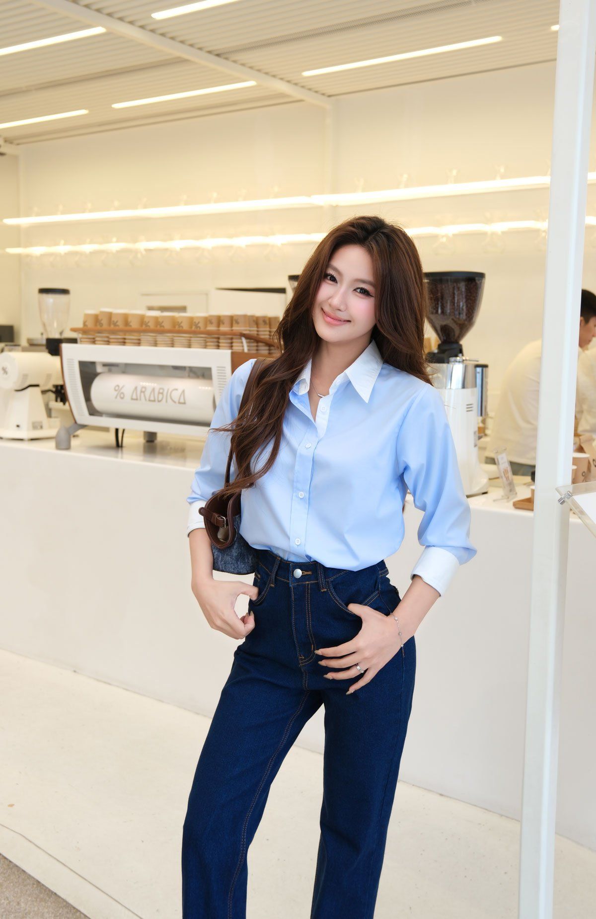 Áo Sơ Mi Phối Classic FAS370