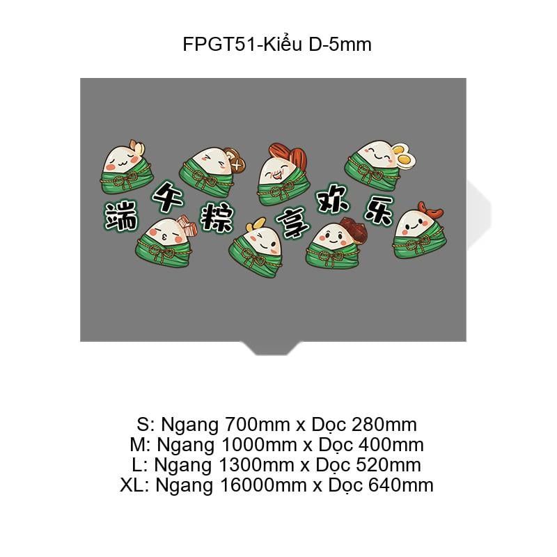Tranh Fomex EPeBen dán tường nổi 3d Rông Lễ Hội trang trí Phòng ngủ, Mẫu giáo