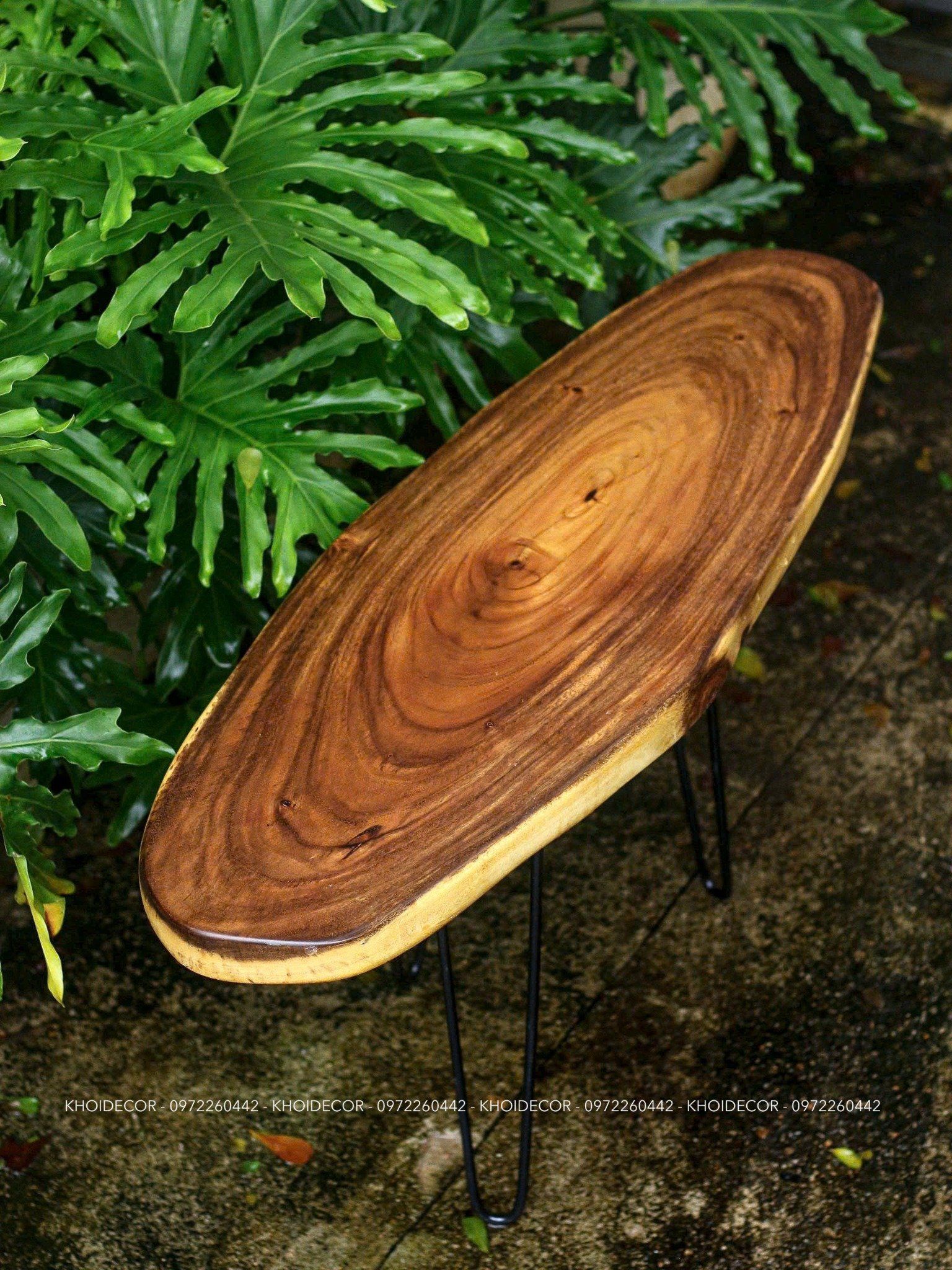 BÀN GỖ ME TÂY 96 x 33 x 4 cm