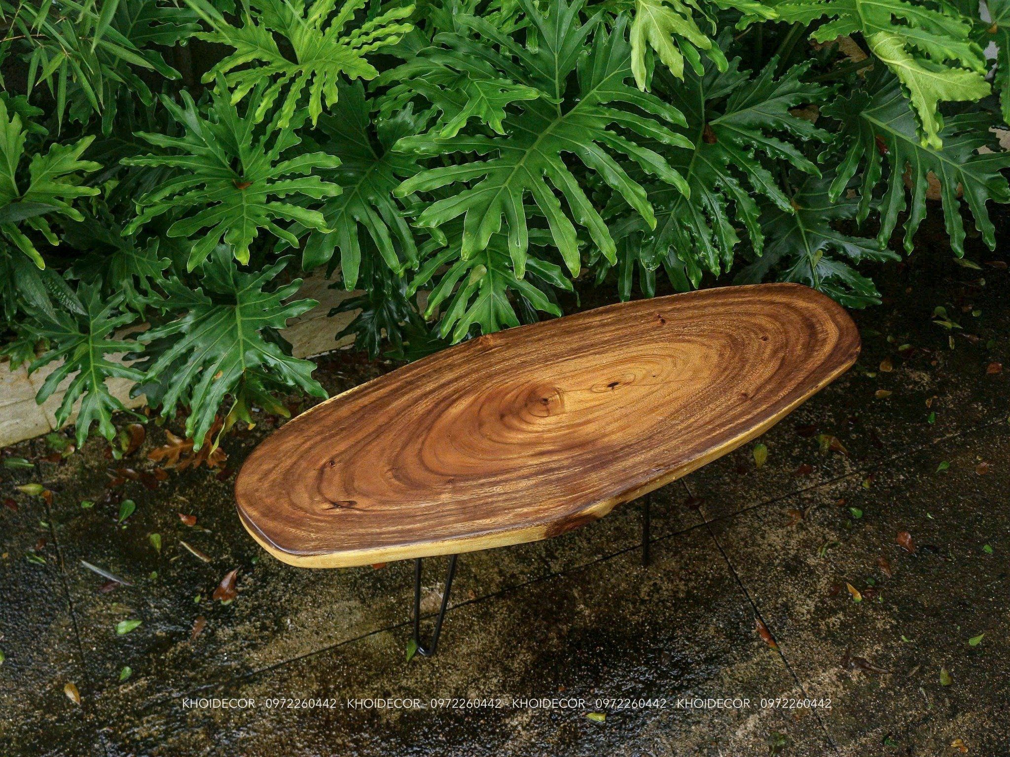 BÀN GỖ ME TÂY 96 x 33 x 4 cm