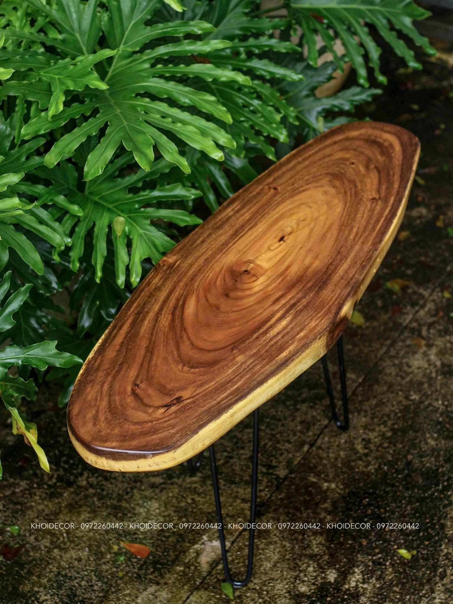 BÀN GỖ ME TÂY 96 x 33 x 4 cm