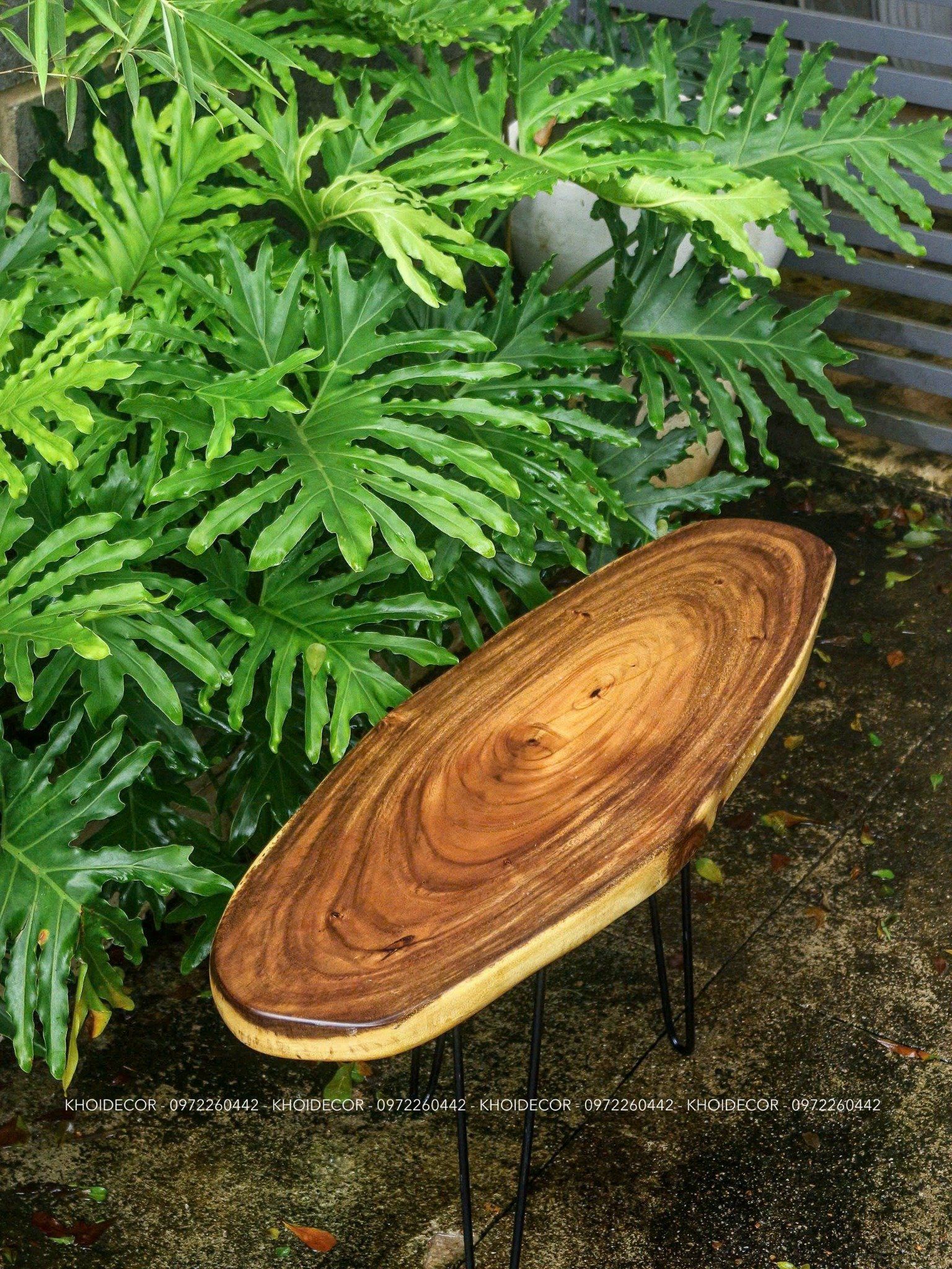 BÀN GỖ ME TÂY 96 x 33 x 4 cm