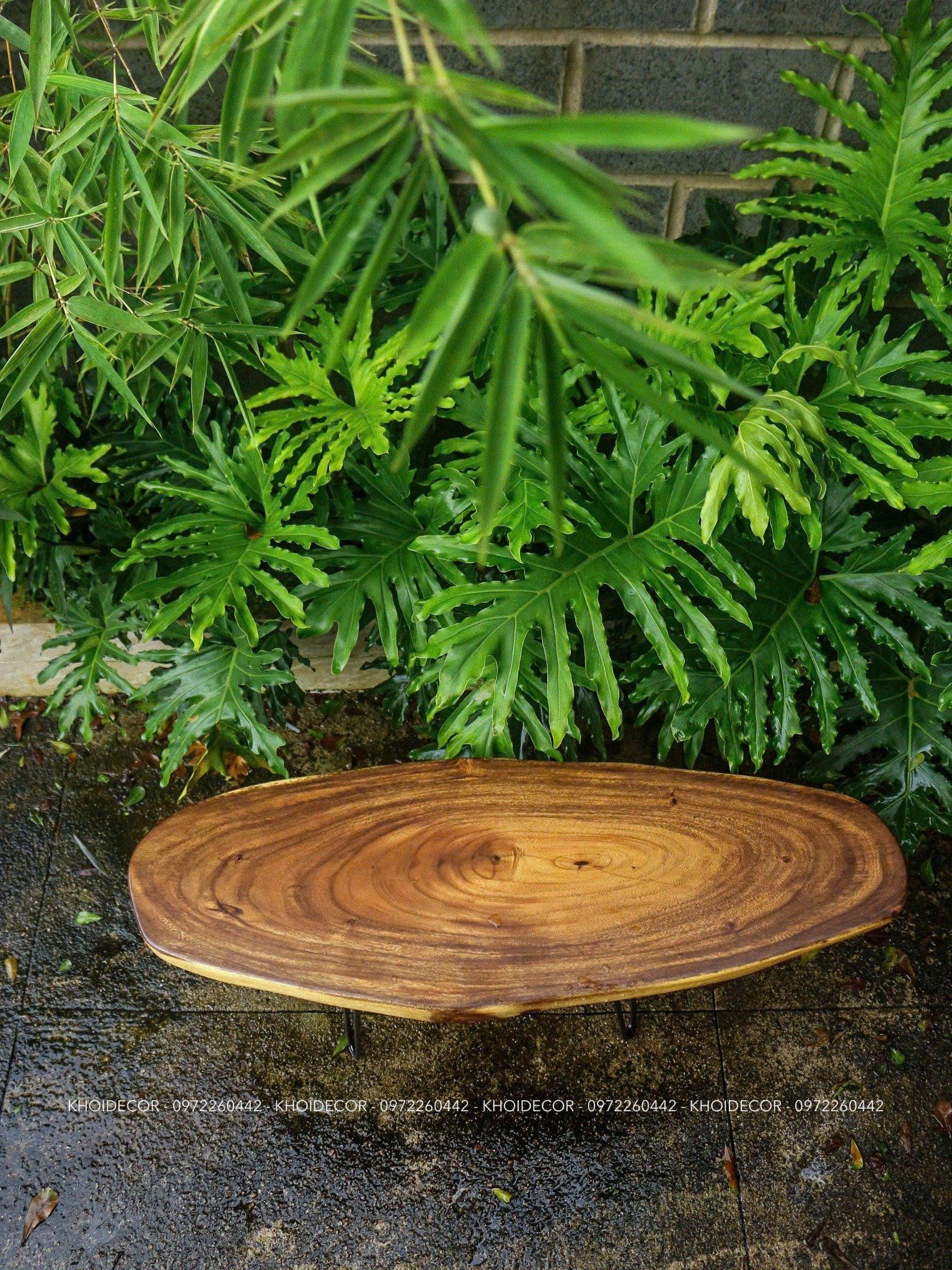 BÀN GỖ ME TÂY 96 x 33 x 4 cm