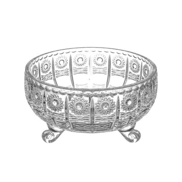 Tô 3 chân M57 12.5cm Crystal Bohemia