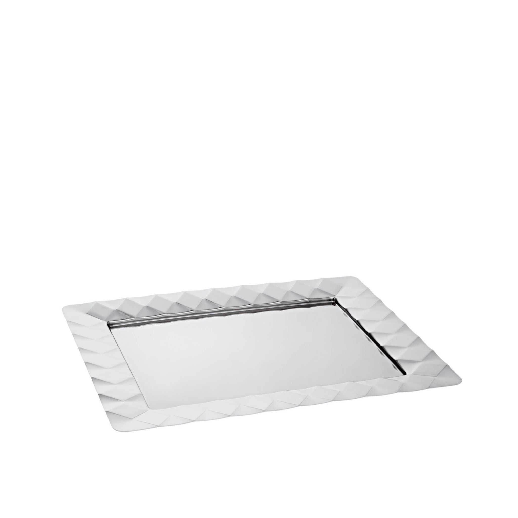 Khay Malia Stainless Steel Mirror Steel 48x38cm Sambonet