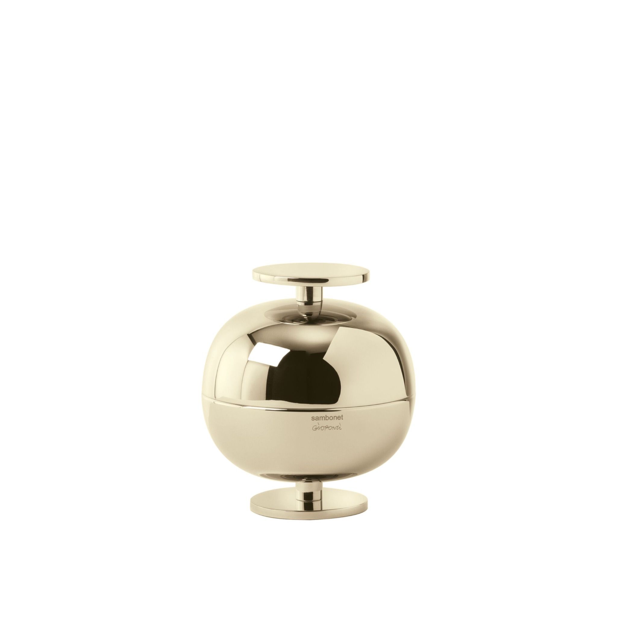 Thố Gio Ponti Stainless Steel Mirror PVD Champagne 11cm Sambonet