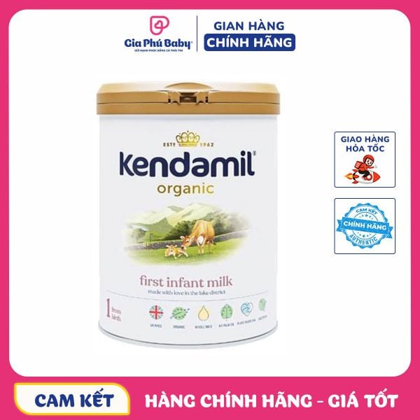 Sữa kendamil Organic mẫu mới – Gia Phú Baby