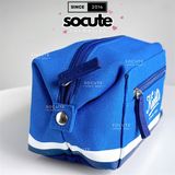 Túi Vải Đa Năng Kiehl’s Blue Toiletry Multi Purpose Zipper Travel Bag