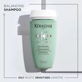 Dầu Gội Kiềm Dầu Kerastase Specifique Bain Divalent Balancing Shampoo 80ml (Xanh Lá)