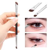 Cọ Mắt Đa Năng Hai Đầu Siêu Mềm Mịn Lông Thú (Kẻ Eyeliner, Nhấn Bọng Mắt & Tán Chi Tiết)