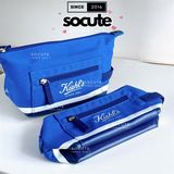 Túi Vải Đa Năng Kiehl’s Blue Toiletry Multi Purpose Zipper Travel Bag