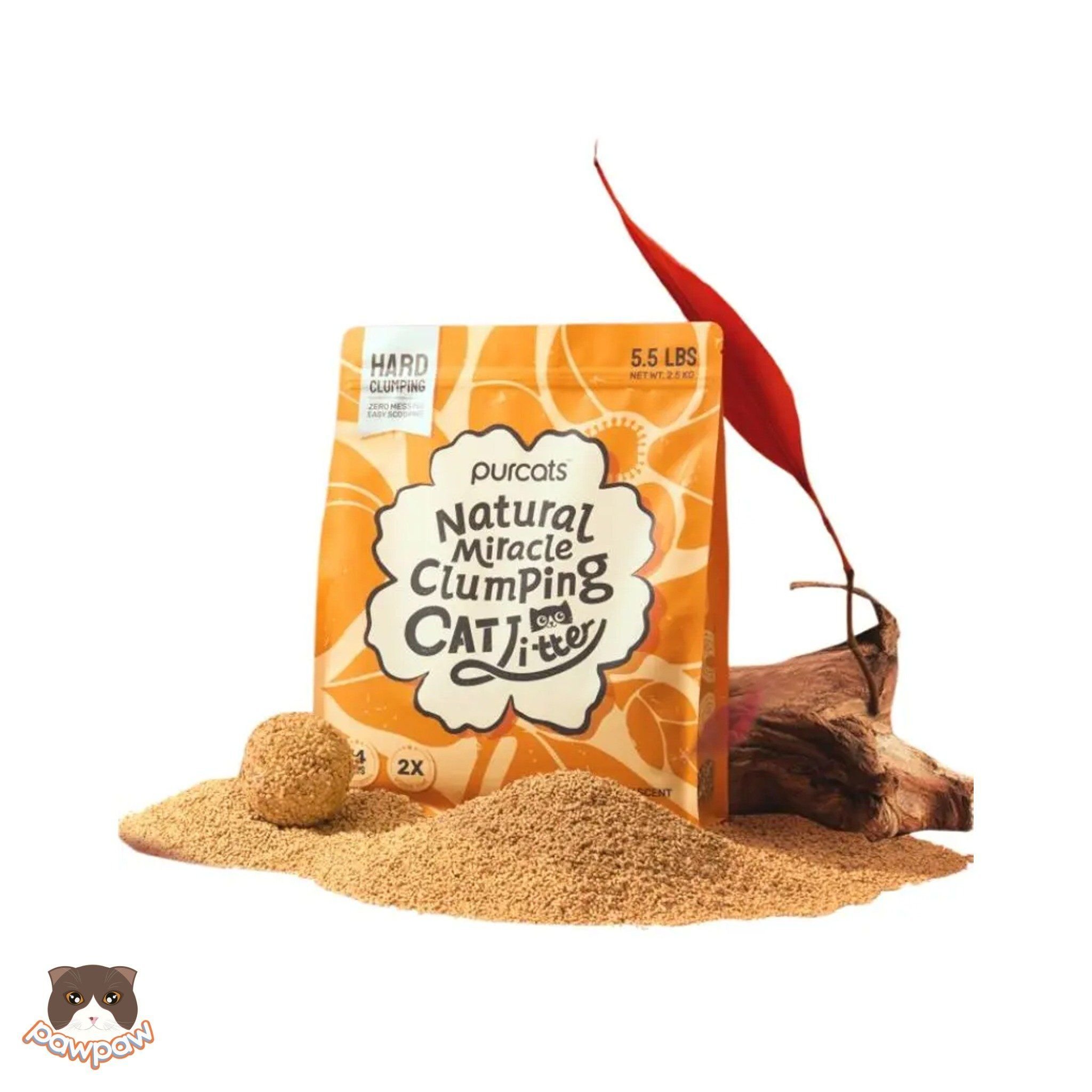 Cát sắn Cature Cassava 2.5kg cho mèo
